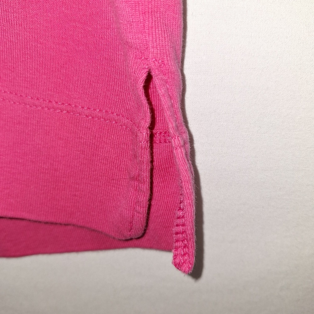 Preppy Coquette 3/4 Sleeves White Stag M (8- 10) Pink Fuchsia Button-Up Cardigan - Picture 8 of 16